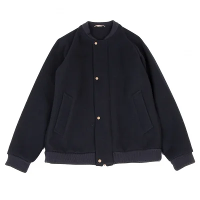 ARTS&SCIENCE Wool Melton Varsity Jacket