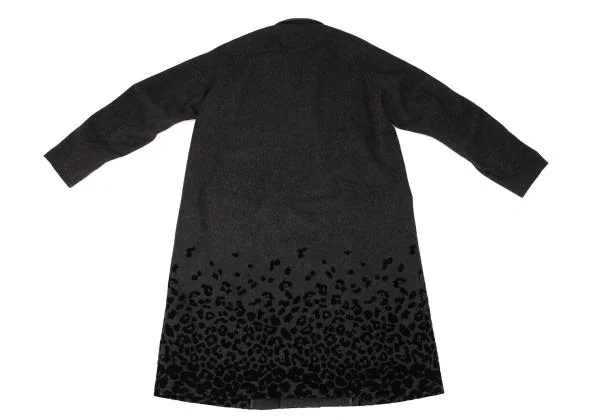 kolor Flocked Print Double Coat K-139378_016