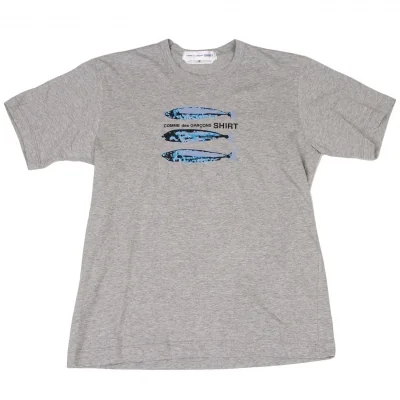 COMME des GARCONS SHIRT Fish Logo Printed T-shirt