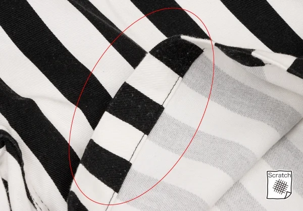 COMME des GARCONS HOMME PLUS Striped Shorts K-139386_011