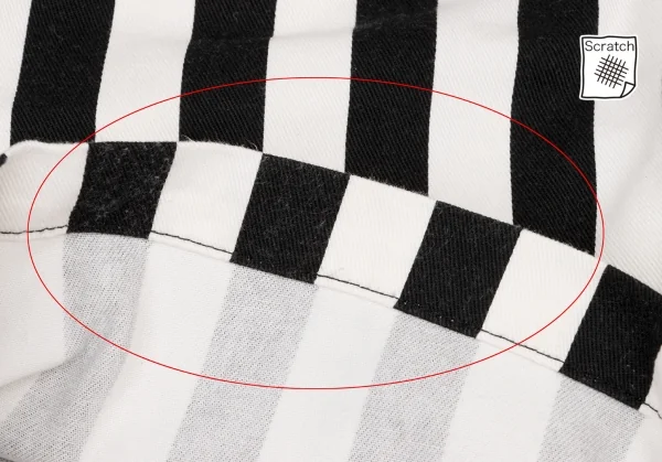 COMME des GARCONS HOMME PLUS Striped Shorts K-139386_012