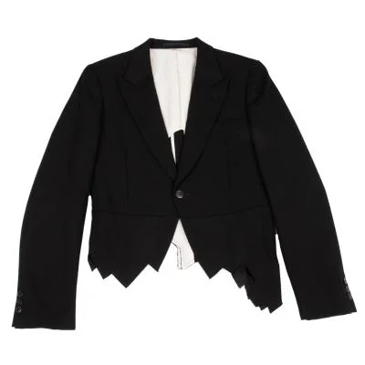 COMME des GARCONS HOMME PLUS Wool Cutting Design Jacket