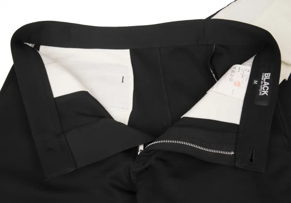 BLACK COMME des GARCONS Poly Pleated Wrap Skirt Shorts K-139394_012