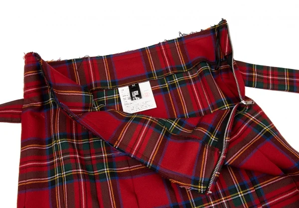 ブラックコムデギャルソンBLACK COMME des GARCONSタータンチェック