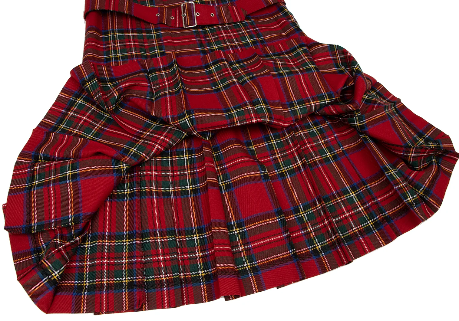 BLACK COMME des GARCONS タータンチェックプリーツスカート BLACK COMME des GARCONS ブラック コムデギャルソン 23AW