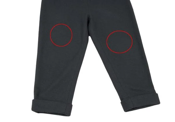 ISSEY MIYAKE Wool Cropped Pants K-139408_005