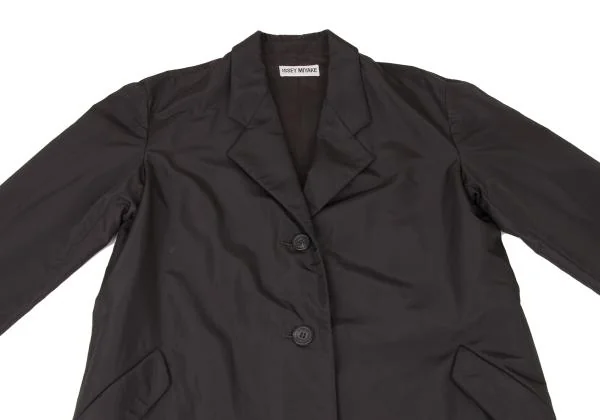 ISSEY MIYAKE Nylon Wool Long Coat K-139410_003