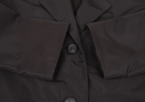 ISSEY MIYAKE Nylon Wool Long Coat K-139410_008