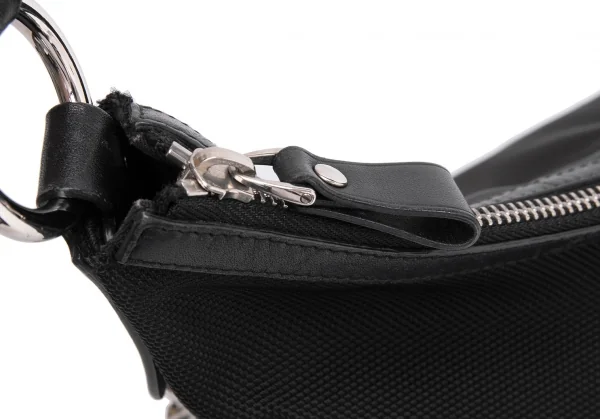 BALLY Leather Switching Shoulder Bag K-139415_012
