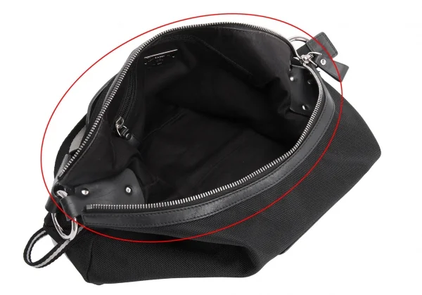 BALLY Leather Switching Shoulder Bag K-139415_013