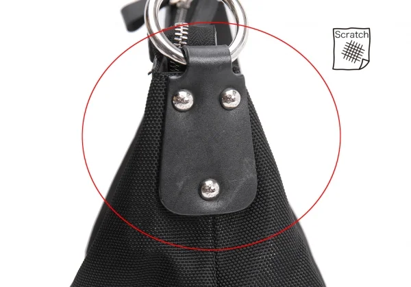 BALLY Leather Switching Shoulder Bag K-139415_005