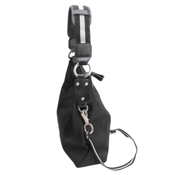 BALLY Leather Switching Shoulder Bag K-139415_008