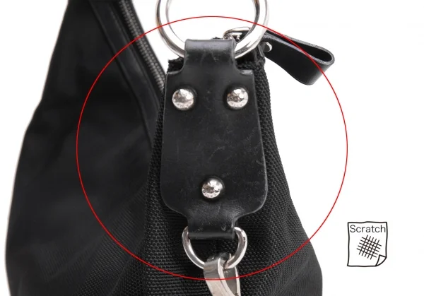 BALLY Leather Switching Shoulder Bag K-139415_009