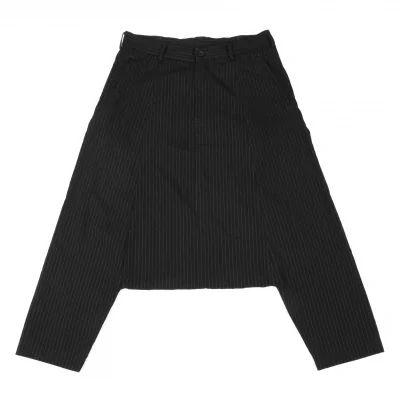 BLACK COMME des GARCONS Pinstripe Dropped Crotch Pants