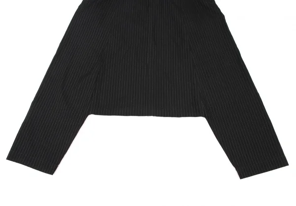 BLACK COMME des GARCONS Pinstripe Dropped Crotch Pants K-139416_007
