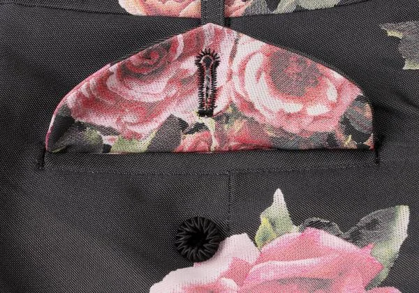 COMME des GARCONS HOMME PLUS Floral Jacquard Cropped Pants K-139421_013
