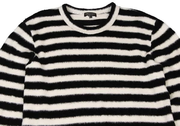 COMME des GARCONS HOMME PLUS Striped Pile T shirt K-139426_002