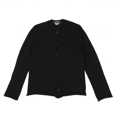 COMME des GARCONS HOMME PLUS Wool Crew Neck Knit Cardigan