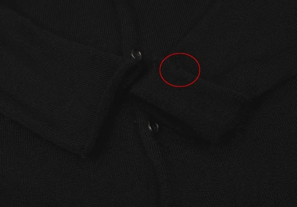 COMME des GARCONS HOMME PLUS Wool Crew Neck Knit Cardigan K-139429_005