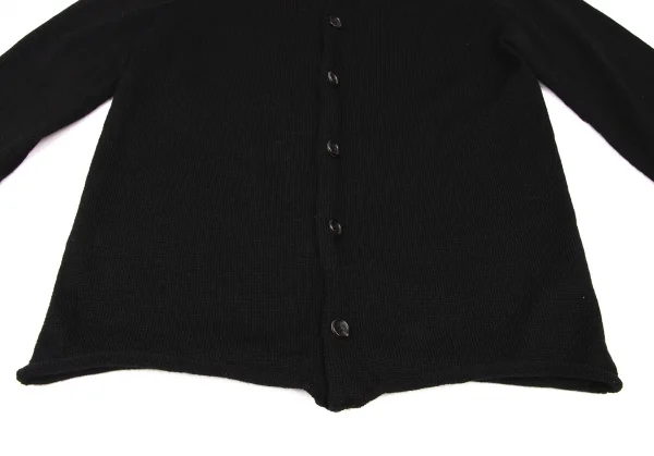 COMME des GARCONS HOMME PLUS Wool Crew Neck Knit Cardigan K-139429_007