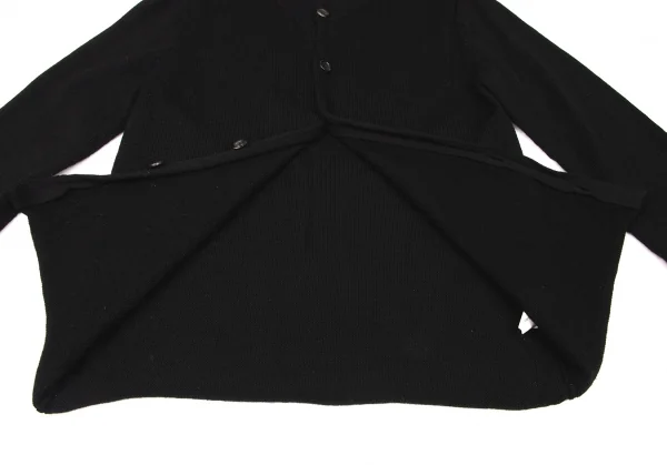 COMME des GARCONS HOMME PLUS Wool Crew Neck Knit Cardigan K-139429_008