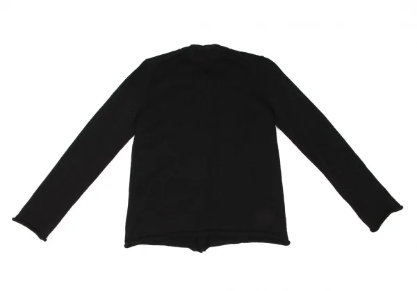 COMME des GARCONS HOMME PLUS Wool Crew Neck Knit Cardigan K-139429_009