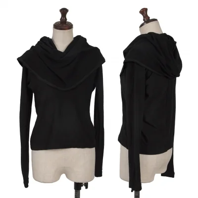 JUNYA WATANABE COMME des GARCONS Wool Drape Neck T-shirt