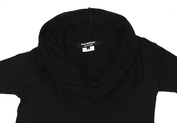 JUNYA WATANABE COMME des GARCONS Wool Drape Neck T-shirt K-139435_003