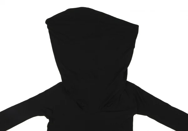 JUNYA WATANABE COMME des GARCONS Wool Drape Neck T-shirt K-139435_004