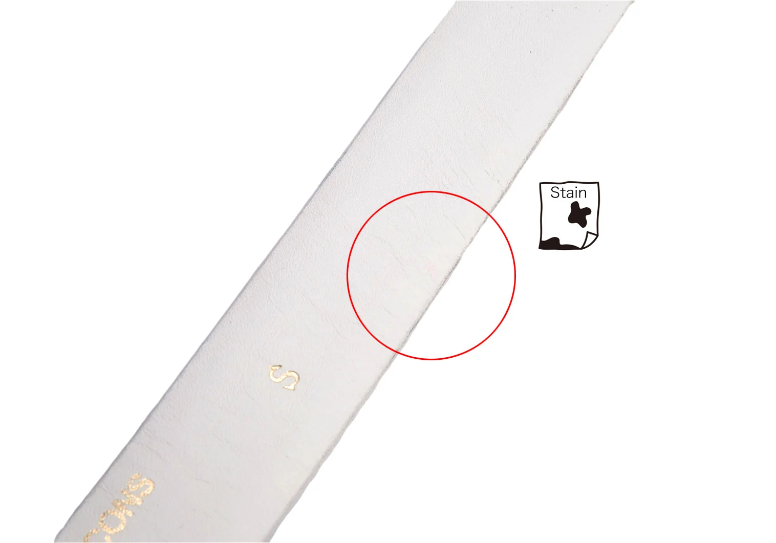 コムデギャルソンオムプリュス　ホワイトベルト コムデギャルソンオムプリュスCOMME des GARCONS HOMME PLUS