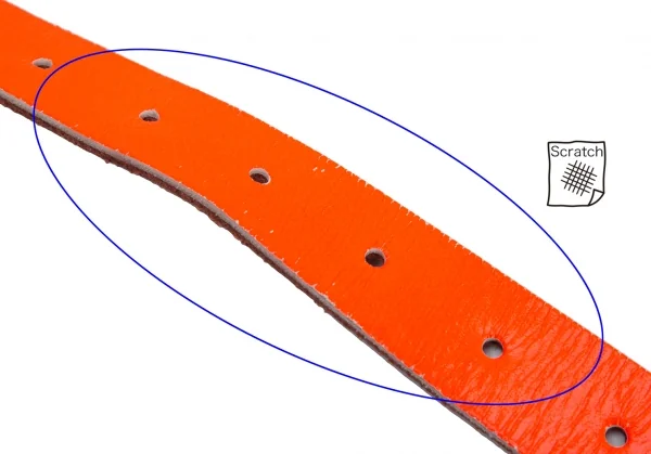 COMME des GARCONS HOMME PLUS Leather Color Belt K-139441_003