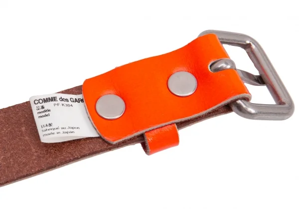 COMME des GARCONS HOMME PLUS Leather Color Belt K-139441_007