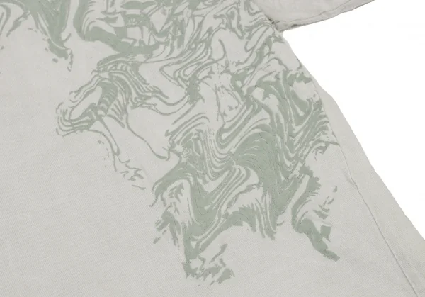MARITHE + FRANCOIS GIRBAUD Dyed Flocky Printed T-shirt K-139448_008