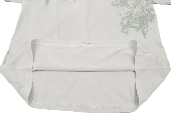 MARITHE + FRANCOIS GIRBAUD Dyed Flocky Printed T-shirt K-139448_009