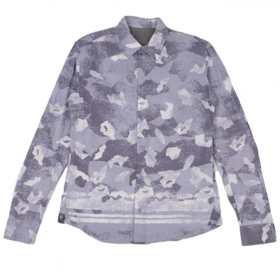 MARITHE + FRANCOIS GIRBAUD Cotton Linen Printed Shirt