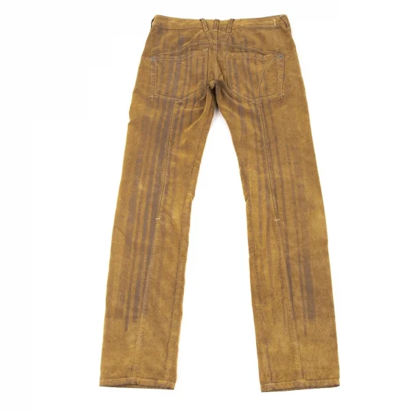 MARITHE + FRANCOIS GIRBAUD Pocket Leather Patch Pants K-139457_011