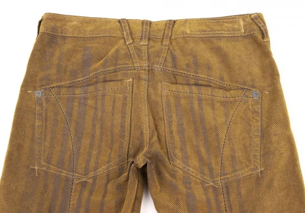 MARITHE + FRANCOIS GIRBAUD Pocket Leather Patch Pants K-139457_012