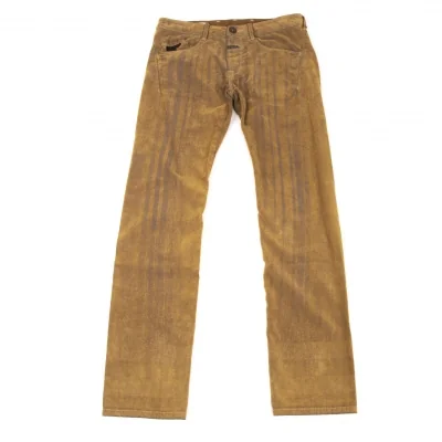 MARITHE + FRANCOIS GIRBAUD Pocket Leather Patch Pants