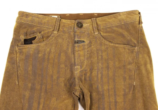 MARITHE + FRANCOIS GIRBAUD Pocket Leather Patch Pants K-139457_002