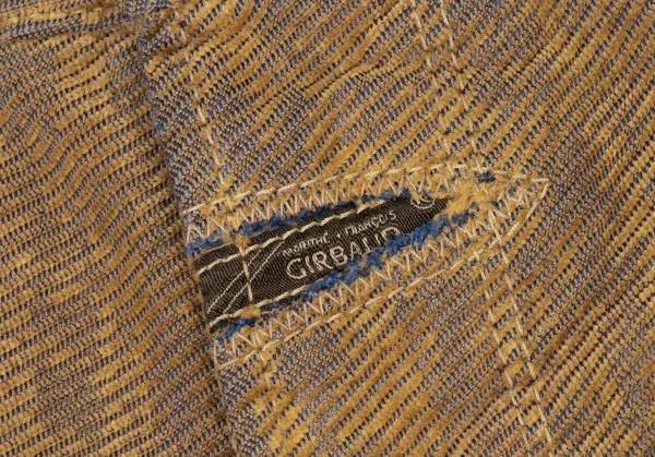 MARITHE + FRANCOIS GIRBAUD Pocket Leather Patch Pants K-139457_004
