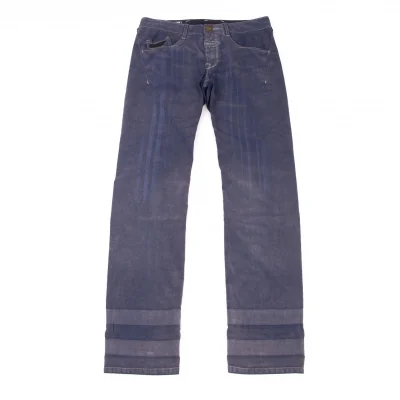 MARITHE + FRANCOIS GIRBAUD Pocket Leather Patch Pants
