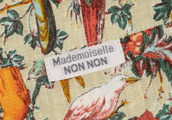 Mademoiselle NON NON Floral Printed Linen Long Sleeve Shirt K-139470_007
