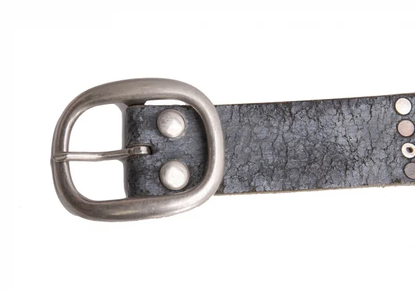 MARITHE FRANCOIS GIRBAUD ベルト MARITHE + FRANCOIS GIRBAUD Studs Leather Belt Black | PLAYFUL