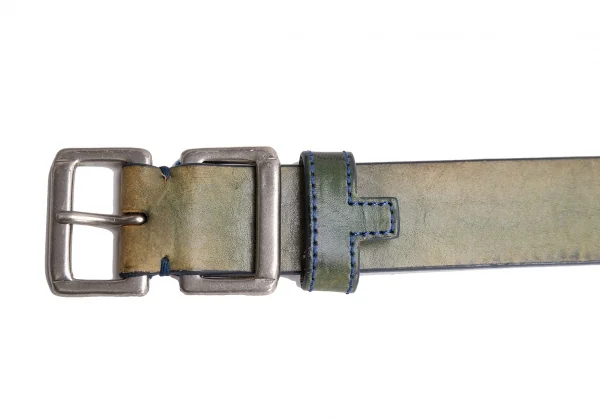 MARITHE + FRANCOIS GIRBAUD Stitch Leather Belt K-139482_004