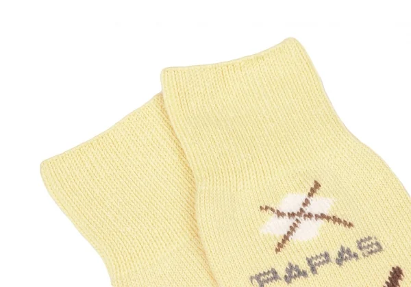 Papas Argyle Checked Socks K-139488_002