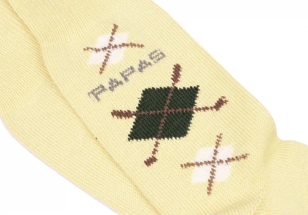 Papas Argyle Checked Socks K-139488_003