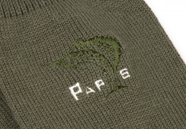 Papas Logo Embroidery Socks K-139490_003