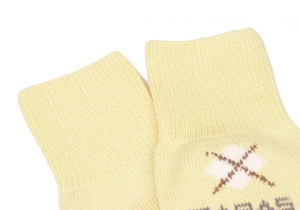 Papas Argyle Checked Socks K-139491_002