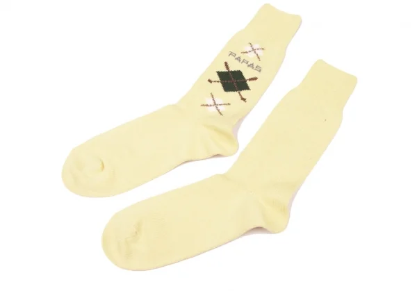 Papas Argyle Checked Socks K-139491_004