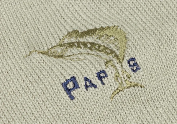 Papas Logo Embroidery Socks K-139492_003